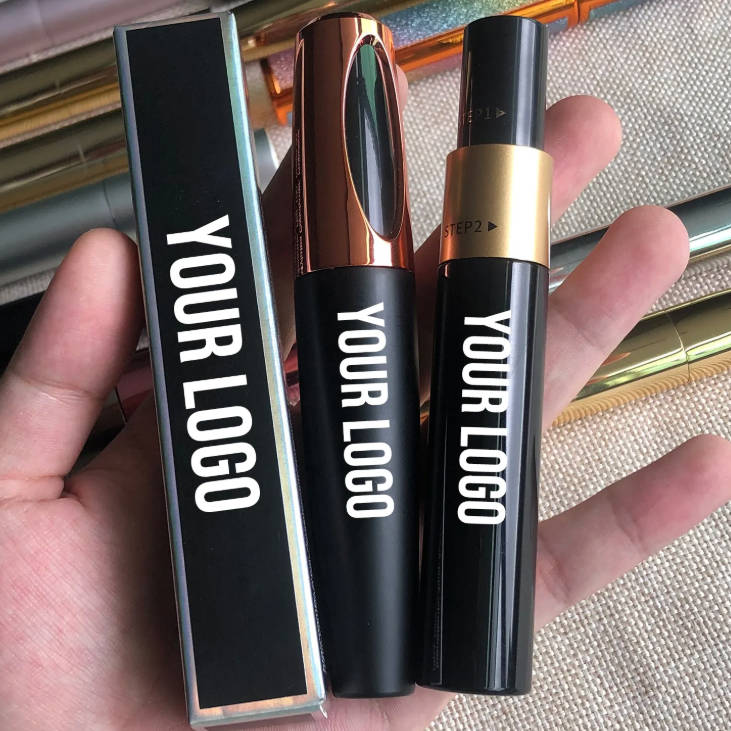 4D Silk Fiber Lash Black Waterproof Mascara Eye Cosmetics
