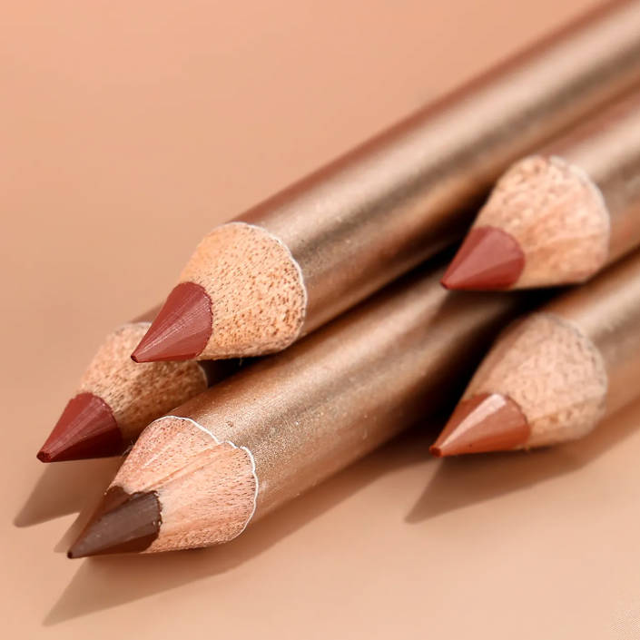 Lipliner Custom Logo Private Label Lip Liner Pencil Long Lasting