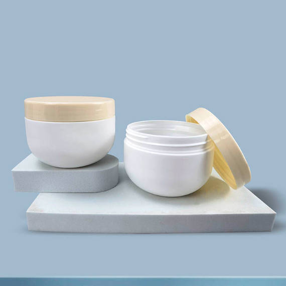 Cream Cleansing Balm Jar Cosmetic 250ml Body Butter Plastic